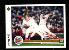 1989 Upper Deck Jim Abbott #755 card