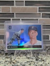 2025 Topps Chrome Platinum 1955 Cards That Never Were Jim Bunning #55NW-10 card