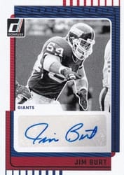 2025 Donruss Signature Series Jim Burt #SS-JBT card