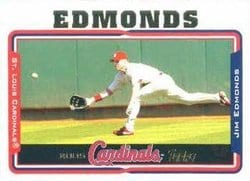 2005 Topps Base Set Jim Edmonds #17 card