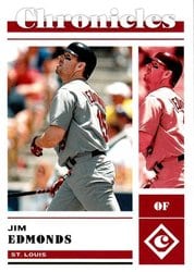 2023 Panini Chronicles Base Set Jim Edmonds #2 card
