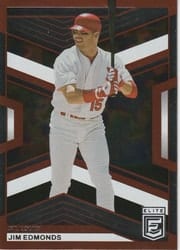 2023 Panini Chronicles Elite Jim Edmonds #31 card