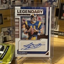 2023 Panini Contenders Legendary Contenders Autographs Jim Everett #13 card