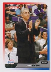 2005-06 Topps Total Base Set Jim Eyen #384 card