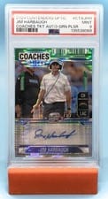 2024 Panini Contenders Optic Coaches Ticket Autographs Jim Harbaugh #2 card