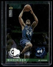 1995-96 Collector's Choice Base Set Jim Jackson #326 card