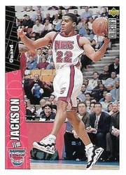 1996-97 Collector's Choice Base Set Jim Jackson #421 card
