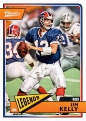 2018 Panini Classics Base Set Jim Kelly #105 card