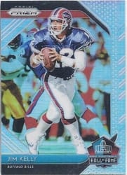2018 Panini Prizm Hall of Fame Jim Kelly #HOF-14 card