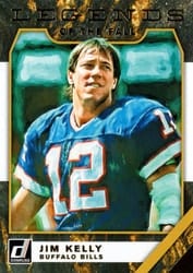 2019 Donruss Legends of the Fall Jim Kelly #LF-16 card