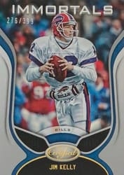 2019 Panini Certified Base Set Jim Kelly #114 card