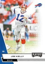 2020 Panini Playoff Base Set Jim Kelly #7 card