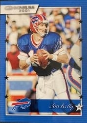 2021 Donruss Retro 2001 Jim Kelly #01-19 card