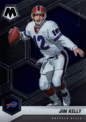 2021 Panini Mosaic Base Set Jim Kelly #27 card