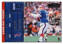 2022 Panini Contenders Game Day Ticket Jim Kelly #GDT-JKE card