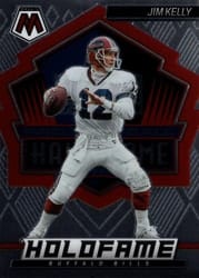 2022 Panini Mosaic HoloFame Jim Kelly #HF-19 card