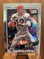 2024 Topps Chrome Cosmic Base Set Jim Kelly #10 card