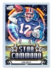 2024 Topps Chrome Cosmic Star Command Jim Kelly #SC-3 card