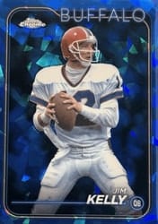 2024 Topps Chrome Sapphire Edition Base Set Jim Kelly #7 card