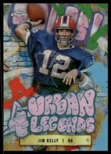 2024 Topps Chrome Urban Legends Jim Kelly #UL-18 card
