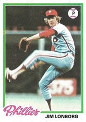 1978 Topps Base Set Jim Lonborg #52 card