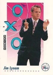 1991-92 SkyBox Base Set Jim Lynam #397 card