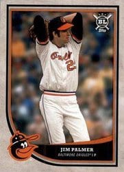 2018 Topps Big League Base Set Jim Palmer #340 card