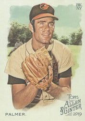 2019 Topps Allen & Ginter Base Set Jim Palmer #76 card