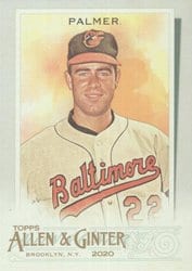 2020 Topps Allen & Ginter Base Set Jim Palmer #132 card