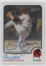 2022 Topps Heritage Real One Autographs Jim Palmer #ROA-JPR card