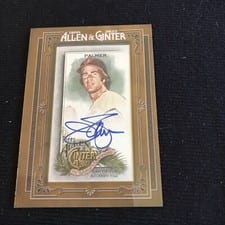 2023 Topps Allen & Ginter Framed Mini Autographs Jim Palmer #MA-JPA card