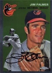 2023 Topps Chrome Platinum Anniversary Base Set Jim Palmer #433 card
