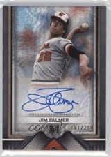 2023 Topps Museum Collection Archival Autographs Jim Palmer #AA-JP card