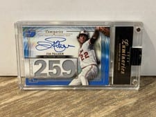 2024 Topps Luminaries Masters of the Mound Autograph Relics Jim Palmer #MOMAR-JP card