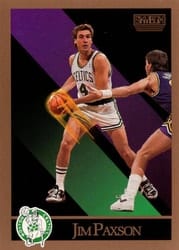 1990-91 SkyBox Base Set Jim Paxson #21 card
