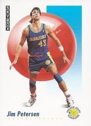 1991-92 SkyBox Base Set Jim Petersen #97 card