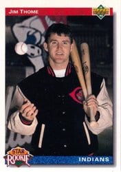 1992 Upper Deck Base Set Jim Thome #5 card
