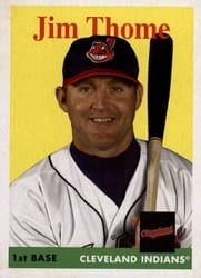 2019 Topps Archives Base Set Jim Thome #61 card