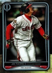 2020 Topps Tribute Base Set Jim Thome #84 card