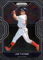 2021 Panini Prizm Base Set Jim Thome #96 card