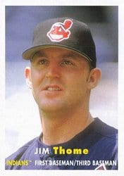 2021 Topps Archives Base Set Jim Thome #22 card