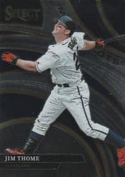 2022 Panini Select Moon Shots Jim Thome #MS8 card