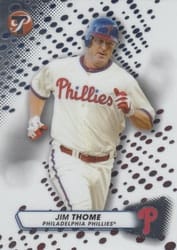 2023 Topps Pristine Base Set Jim Thome #168 card