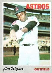 1970 Topps Base Set Jim Wynn #60 card
