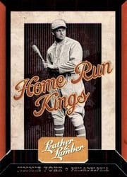 2019 Panini Leather & Lumber Home Run Kings Jimmie Foxx #HRK-2 card