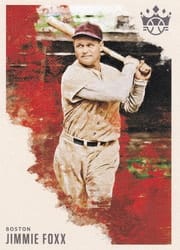 2020 Panini Diamond Kings Base Set Jimmie Foxx #26 card