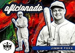 2022 Panini Diamond Kings Aficionado Jimmie Foxx #A-1 card