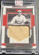 2022 Panini Three and Two Jumbo Swatches Jimmie Foxx #JS-JF card