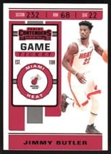 2019 Panini Contenders Jimmy Butler #44 card