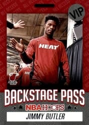2020-21 Hoops Backstage Pass Jimmy Butler #4 card